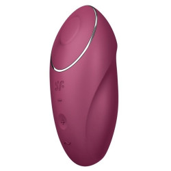 Satisfyer Stimulateur de Clitoris Tap & Climax 1 Framboise